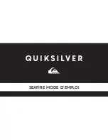 Preview for 11 page of Quiksilver SEAFIRE Instruction Manual