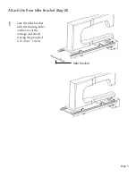 Preview for 7 page of Quilt EZ King Quilter II Installation Instructions Manual