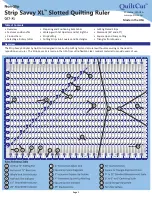 QuiltCut Strip Savvy XL QC1-XL Manual preview