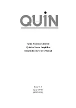 Preview for 1 page of Quin Q-drive Installation & User Manual