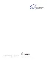 Preview for 40 page of Quincy Compressor QCS Series Operating Instructions Manual