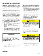 Preview for 6 page of Quincy Compressor QPHT 20 Operator'S Manual