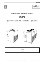 Preview for 1 page of Quincy Compressor QPNC1600 Instruction And Maintenance Manual