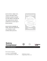 Preview for 44 page of Quincy Compressor QR-25 Series Instruction Manual