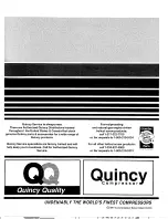 Preview for 73 page of Quincy Compressor QSVI 100 Instruction Manual