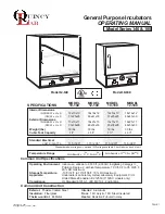 Quincy lab 140 Series Operating Manual preview