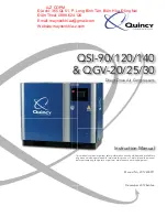 Quincy QSI-90 Instruction Manual preview