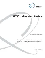 Quincy QTS Series Instruction Manual preview