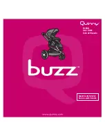 Quinny Buzz Stroller User Manual preview