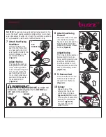 Предварительный просмотр 6 страницы Quinny Buzz Stroller User Manual