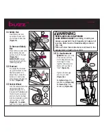 Предварительный просмотр 7 страницы Quinny Buzz Stroller User Manual