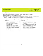 Preview for 8 page of Quinny Curbb 06620 User Manual