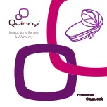 Quinny Foldable CarryCot Instructions For Use & Warranty предпросмотр