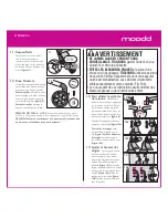 Предварительный просмотр 18 страницы Quinny moodd CV078 User Manual