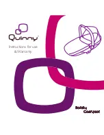 Preview for 1 page of Quinny SAFETY CARRYCOT Instructions For Use & Warranty