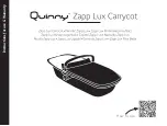 Quinny Zapp Lux Instructions For Use Manual preview