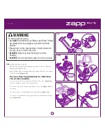 Предварительный просмотр 10 страницы Quinny zapp xtra Cv217 User Manual