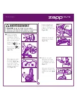 Предварительный просмотр 18 страницы Quinny zapp xtra Cv217 User Manual