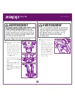 Предварительный просмотр 19 страницы Quinny zapp xtra Cv217 User Manual