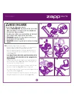 Предварительный просмотр 20 страницы Quinny zapp xtra Cv217 User Manual