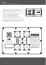 Предварительный просмотр 8 страницы quint audio L16 Manual