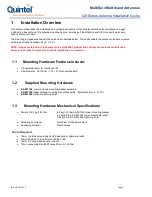 Preview for 2 page of Quintel QS Series MultiServ Installation Manual