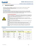 Preview for 3 page of Quintel QS Series MultiServ Installation Manual