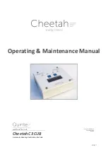 Preview for 1 page of Quintex Cheetah C3 CUB Operating & Maintenance Manual