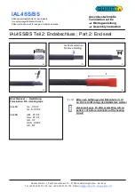 Preview for 2 page of Quintex IAL4SS Assembly Instruction