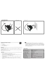 Preview for 2 page of Quintezz LED 10W FLOODLIGHT User Manual