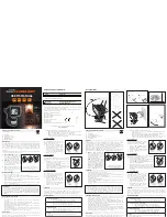 Quintezz LED Sensor FLOODLIGHT User Manual preview