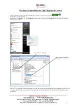 Preview for 9 page of Quintic LIVE GigE Manual