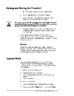 Preview for 43 page of Quinton HR ClubTrack Plus 00425 Operating And Maintenance Instructions Manual