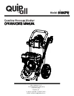 Quipall 3100GPW Operator'S Manual preview