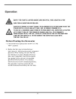 Preview for 13 page of Quipall 5250DF Operator'S Manual