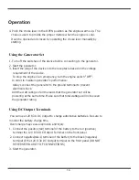 Preview for 16 page of Quipall 5250DF Operator'S Manual