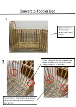 Предварительный просмотр 8 страницы Quirky Bubba Sienna Cot Assembly Instructions Manual