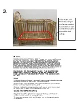 Предварительный просмотр 9 страницы Quirky Bubba Sienna Cot Assembly Instructions Manual