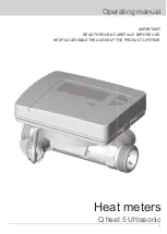 Предварительный просмотр 1 страницы QUNDIS Q heat 5 Ultrasonic Operating Manual