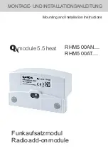 QUNDIS Q module 5.5 heat Mounting And Installation Instructions Manual preview