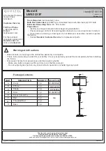 Quoizel 0760119 Manual preview