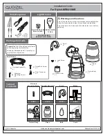 Preview for 1 page of Quoizel Admiral AMR8410MB Installation Manual