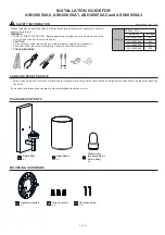 Quoizel ASH28858A0 Installation Manual предпросмотр