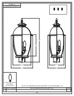 Предварительный просмотр 2 страницы Quoizel Bain BAN9011K Assembly Instruction Sheet