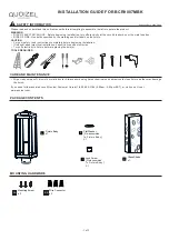 Quoizel BCR9007MBK Installation Manual предпросмотр