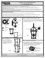 Quoizel BDS8410AGV Installation Manual предпросмотр