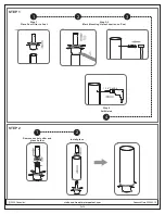 Предварительный просмотр 2 страницы Quoizel BIM9008EK Installation Manual