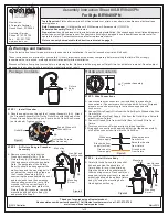 Предварительный просмотр 1 страницы Quoizel BRY8406PN Assembly Instruction Sheet