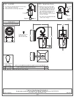 Предварительный просмотр 2 страницы Quoizel BRY8406PN Assembly Instruction Sheet