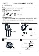 Предварительный просмотр 1 страницы Quoizel BUK8405MBK Installation Manual